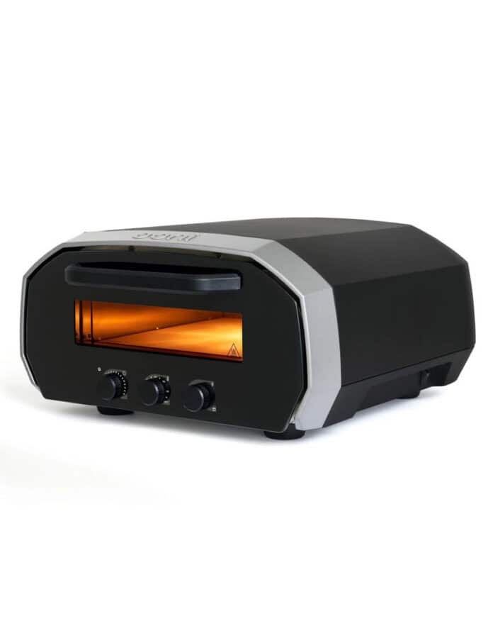 ooni volt 12 noir vue de face 3/4