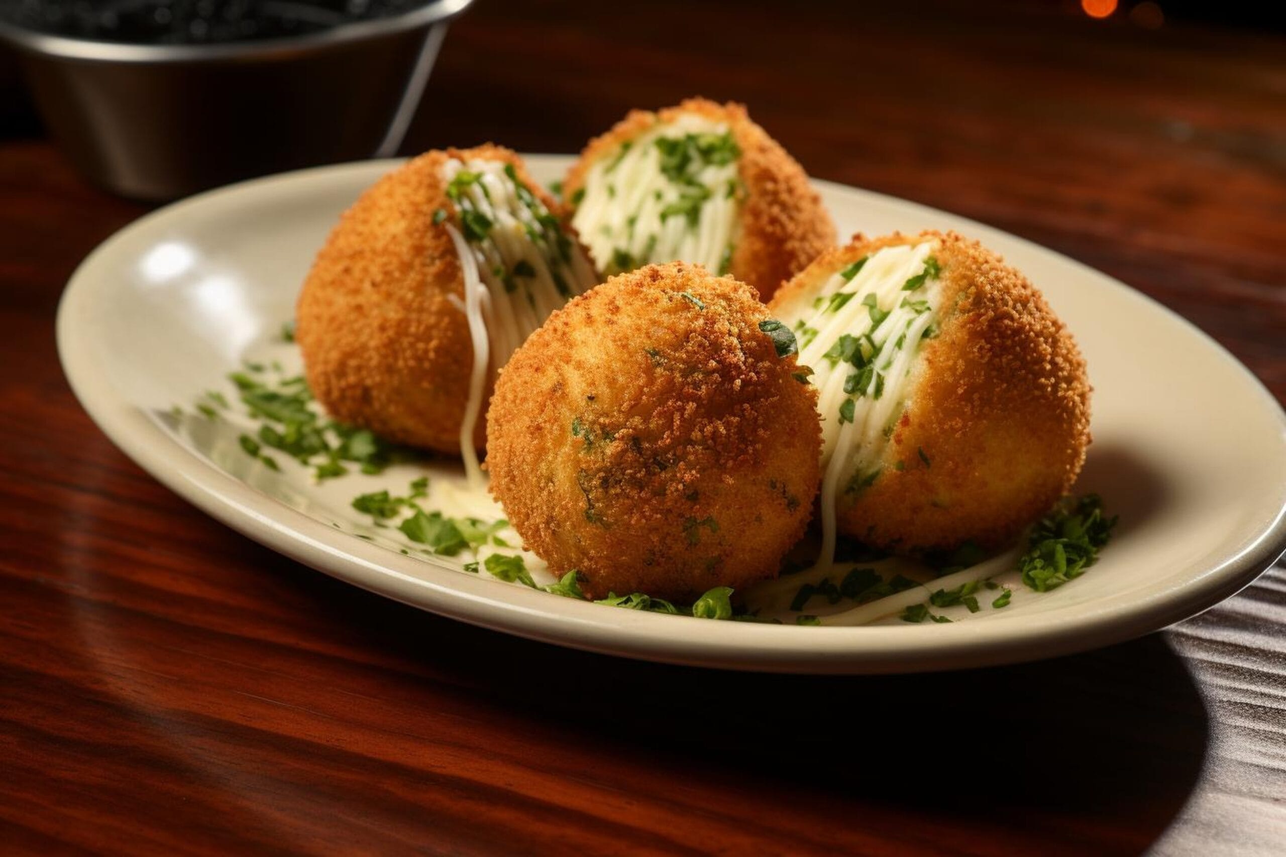 Arancini maison croustillants