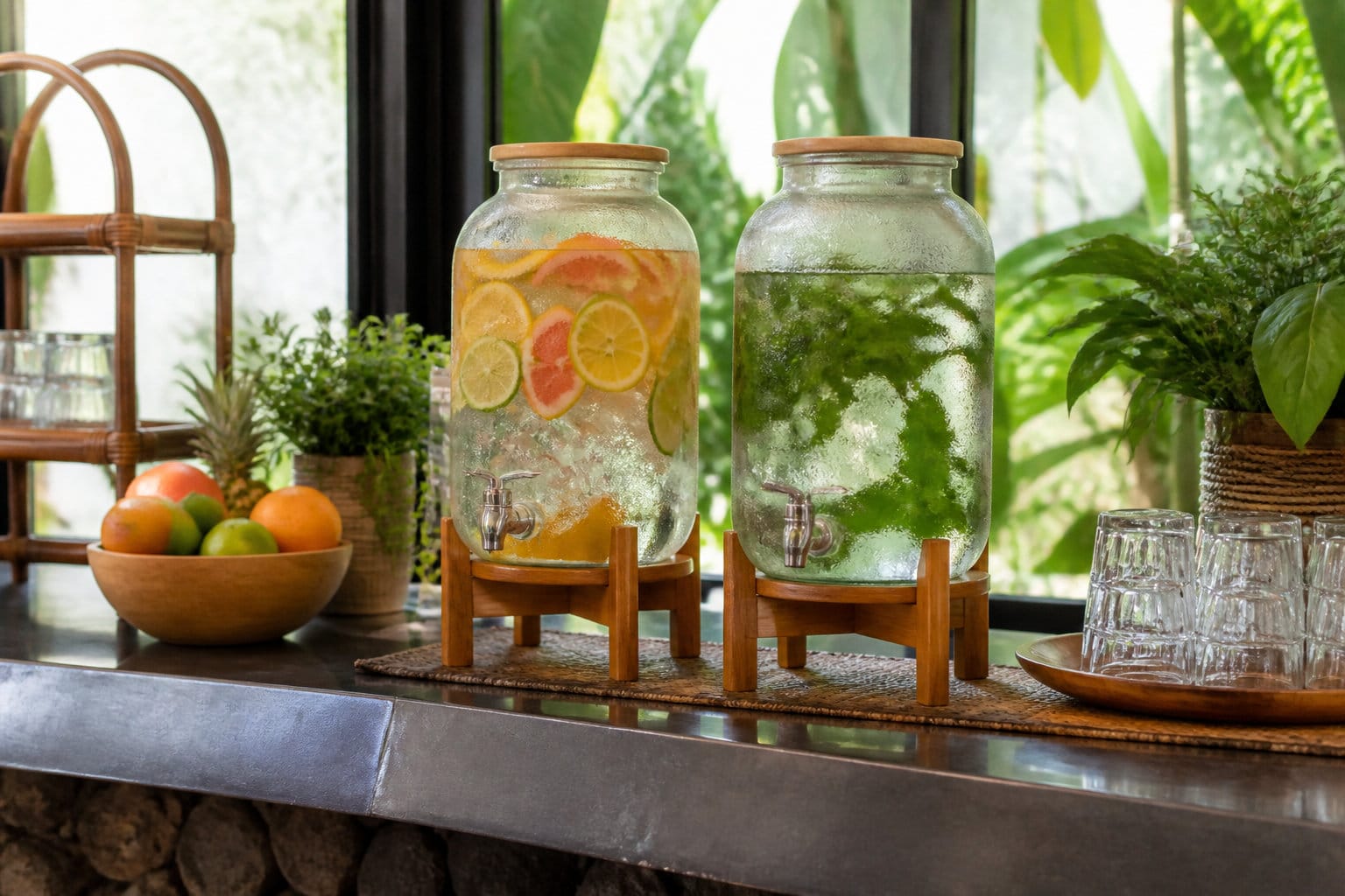 Idée de repas pour 60 personnes : choisir des plats simples 6 Boissons : prévoir les volumes selon la durée et le public
