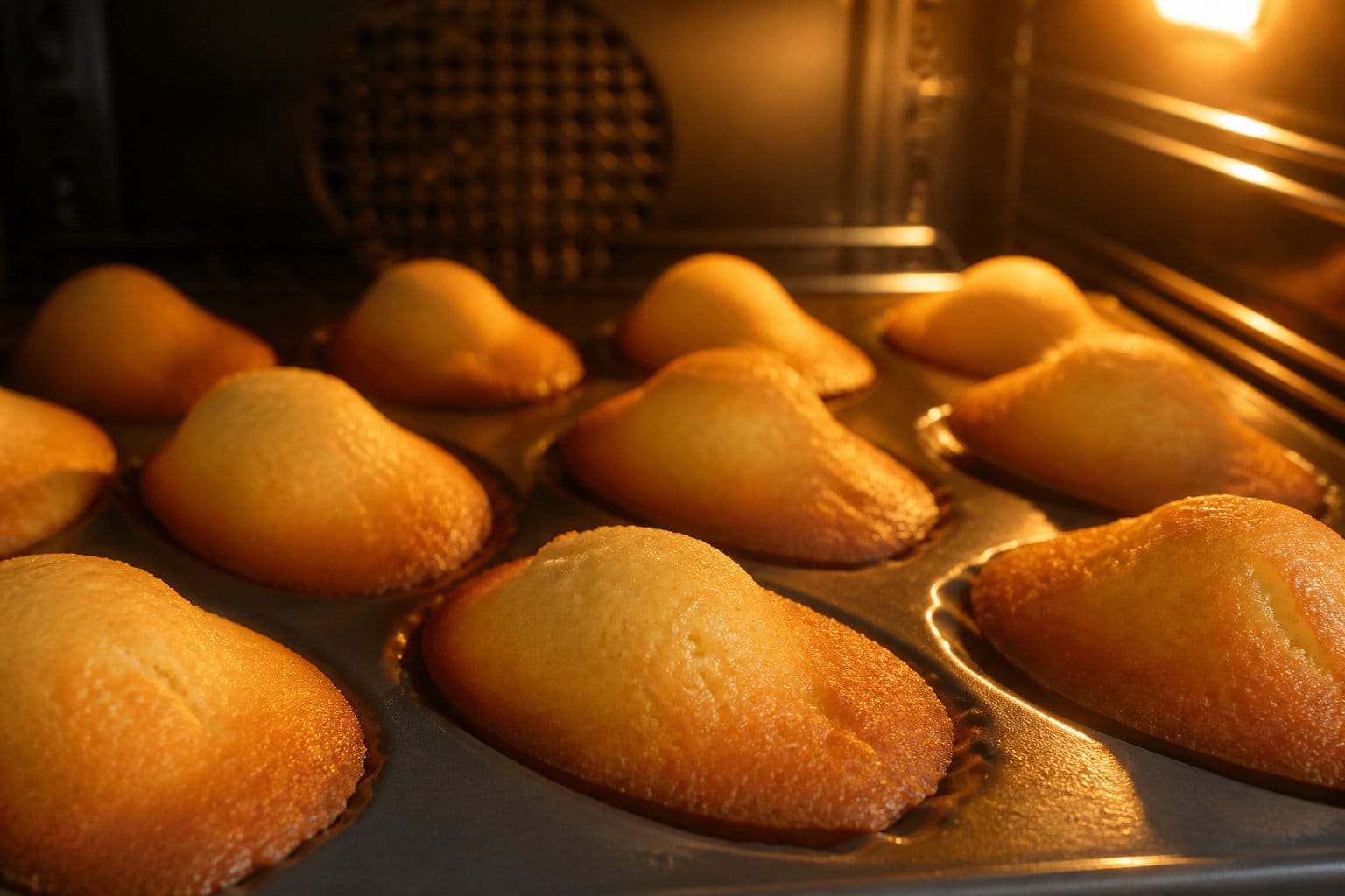 La recette des madeleines de Cyril Lignac, étape par étape 3 La préparation : repos, remplissage et cuisson