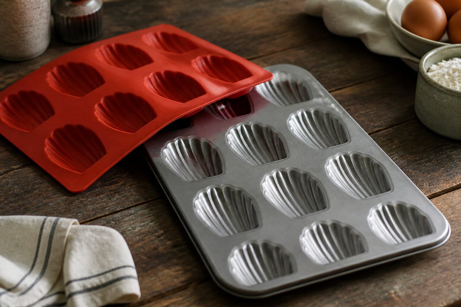 La recette des madeleines de Cyril Lignac, étape par étape 2 Le matériel
