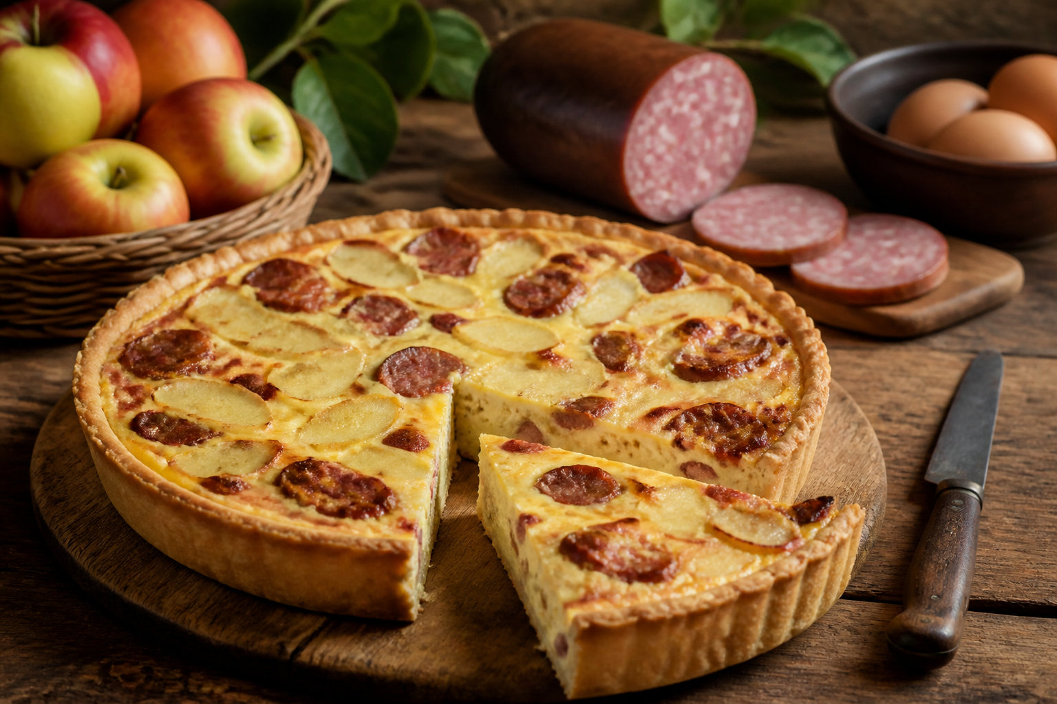 Quelle est la spécialité culinaire de Villedieu-les-Poêles ? 2 Andouille, pomme et camembert ancrent la cuisine du Sud-Manche