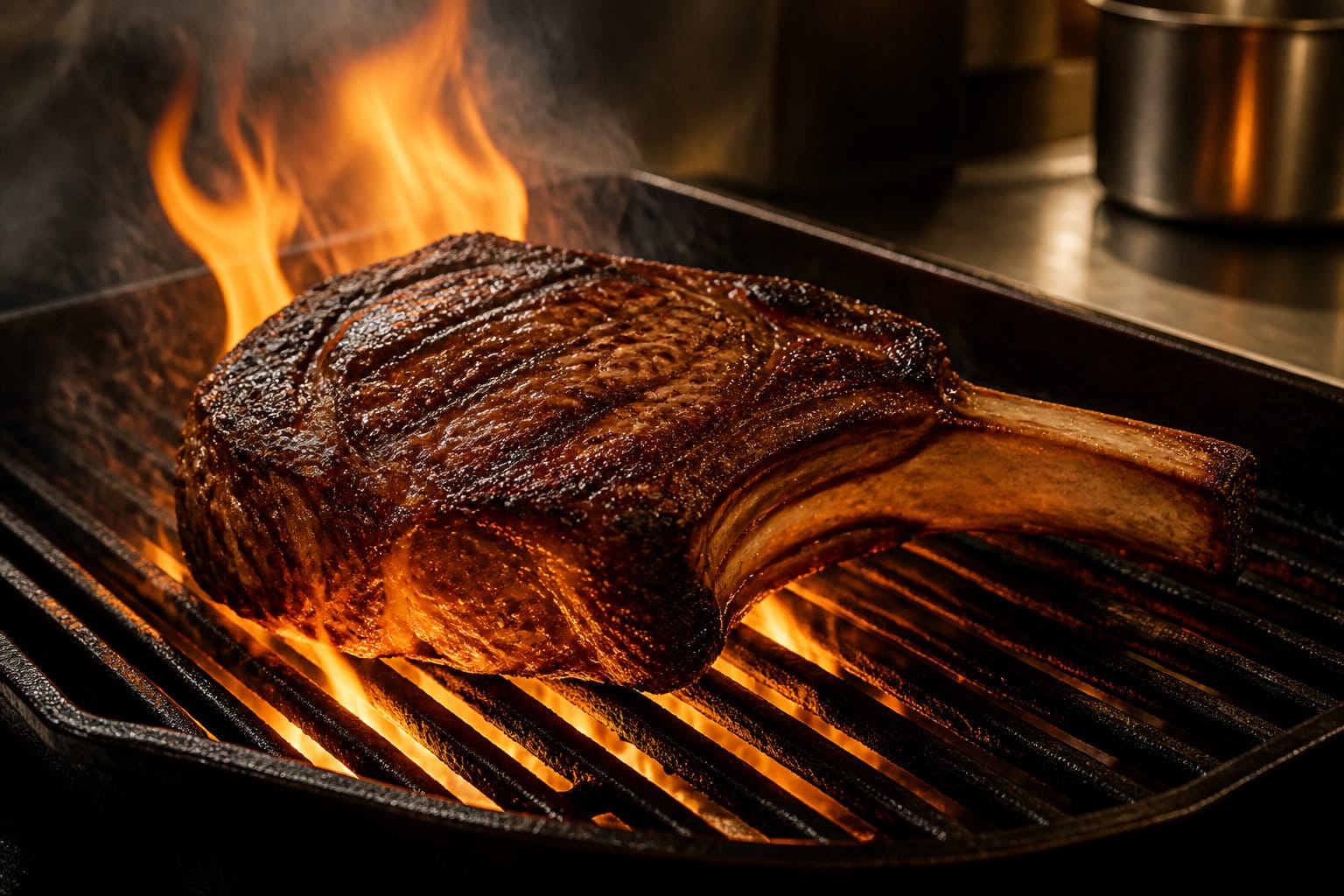 Cuisson d’une côte de bœuf au Weber : combien de temps ? 4 Saisir puis terminer : la méthode Weber la plus régulière