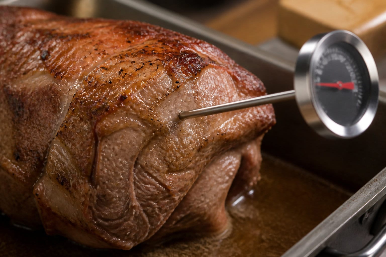 Vérifier la cuisson et garder un rôti tendre